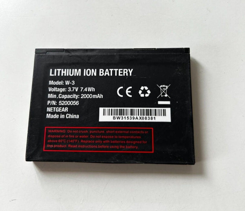 W-3 - 2000mAh Battery Netgear Sierra Wireless Router Aircard 760S 762S 763S 785S