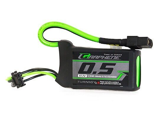 Turnigy Graphene Panther 11.1v 500mAh 3S 75C Battery Pack XT60 56x31x18mm