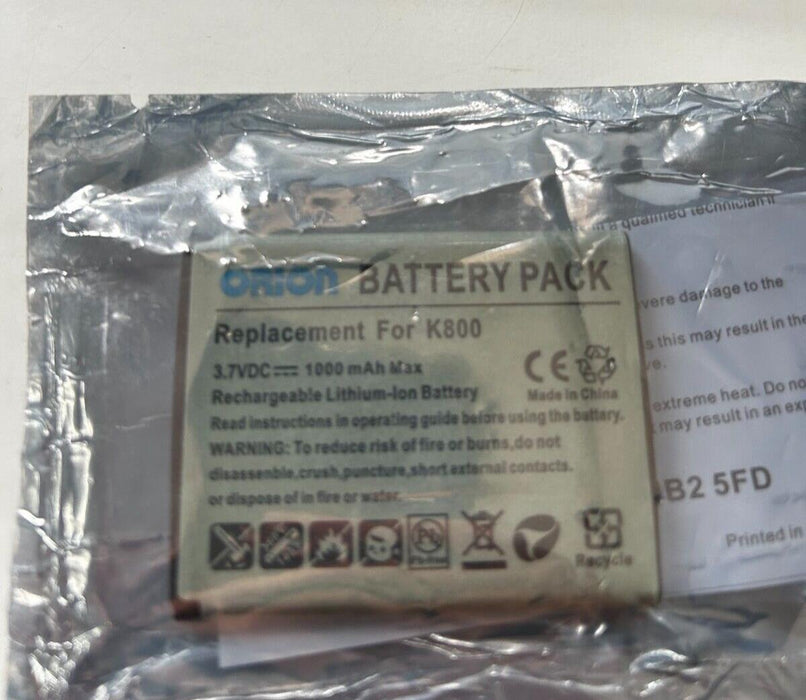 Orion K800 Series Battery Replacement NEW 3.7v 1000 mAh