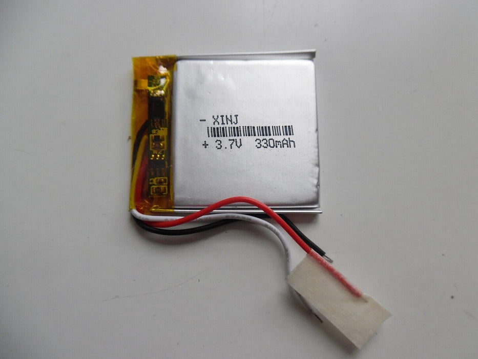 xinj 3.7v 330mah lipo battery for camera satnav