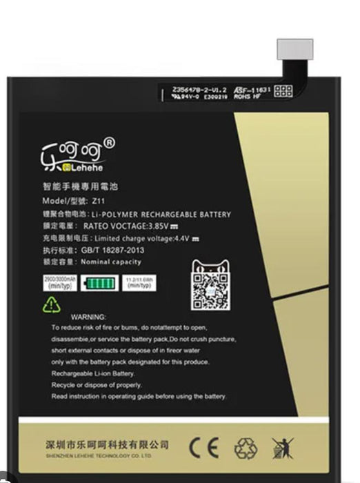 LEHEHE Battery for ZTE Nubia Z11 Li3829T44P6h806435 NX531J High Quality 3400mAh