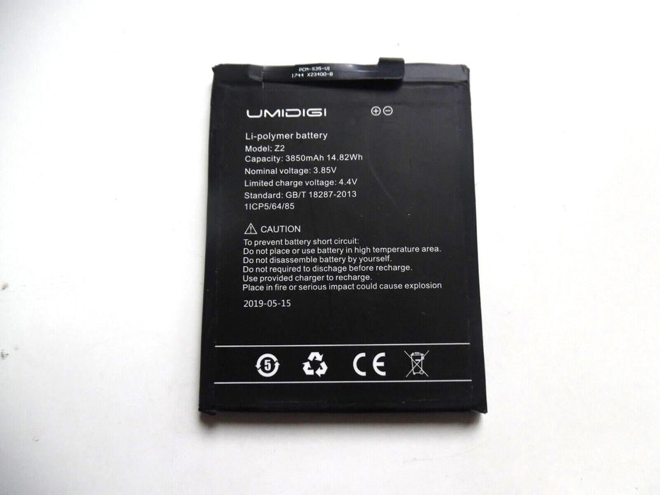 umidigi z2 battery 3850mAh 3.85V
