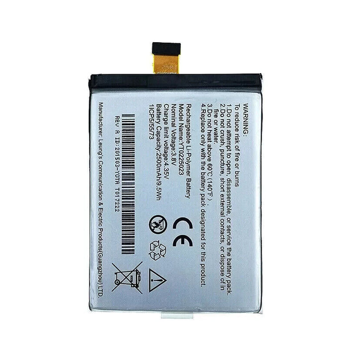 YT0225023 2500mAh Battery For Yotaphone 2 YD201 YD206 Phone