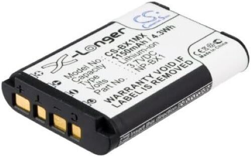 CS-BX1MX Battery 1150mAh compatible with [Sony] Cyber-shot DSC-HX300, Cyber-shot