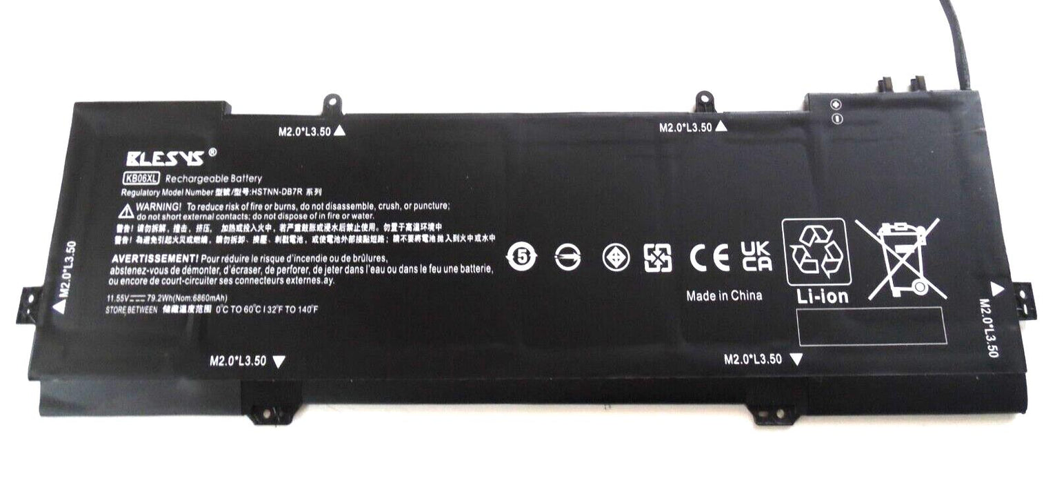BLESYSKB06XL Battery Compatible with Spectre X360 15-BL002XX 15-BL001NG 15-BL075