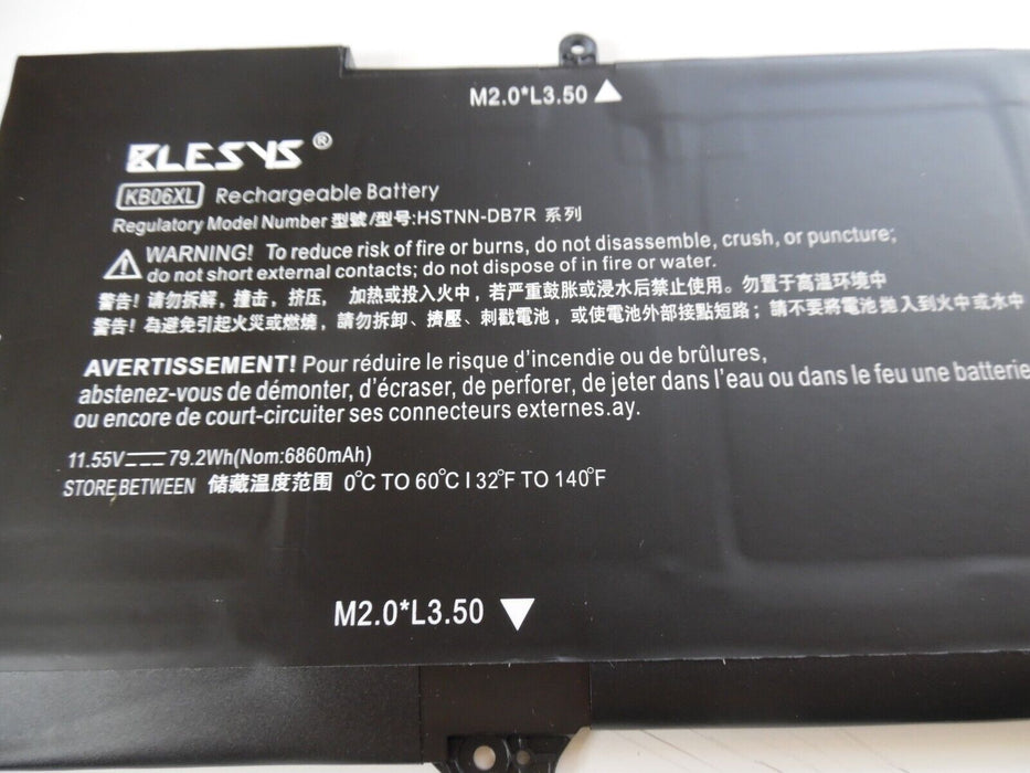 BLESYSKB06XL Battery Compatible with Spectre X360 15-BL002XX 15-BL001NG 15-BL075