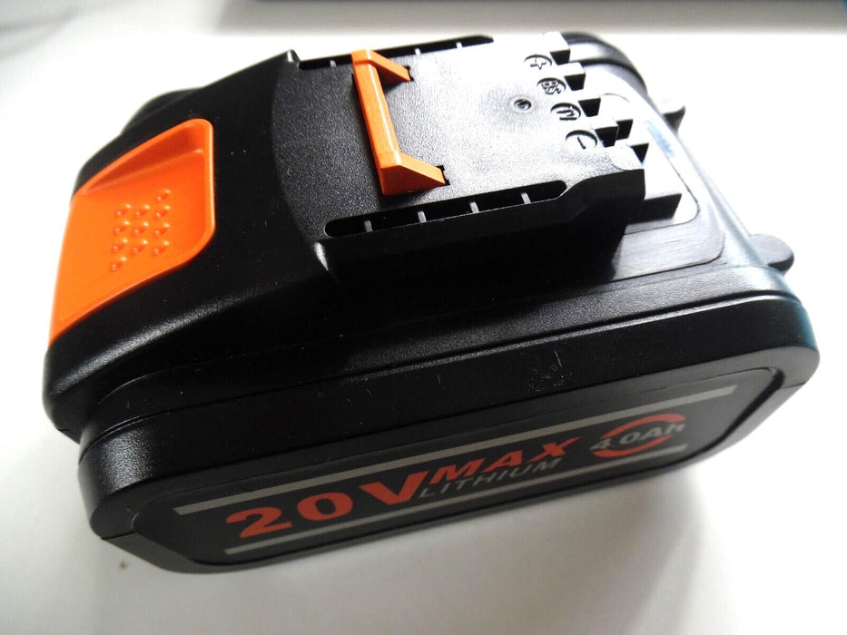 For Worx 20V 5.5Ah Li-Ion Battery  WA3553 WA3553.1 LED Powershare