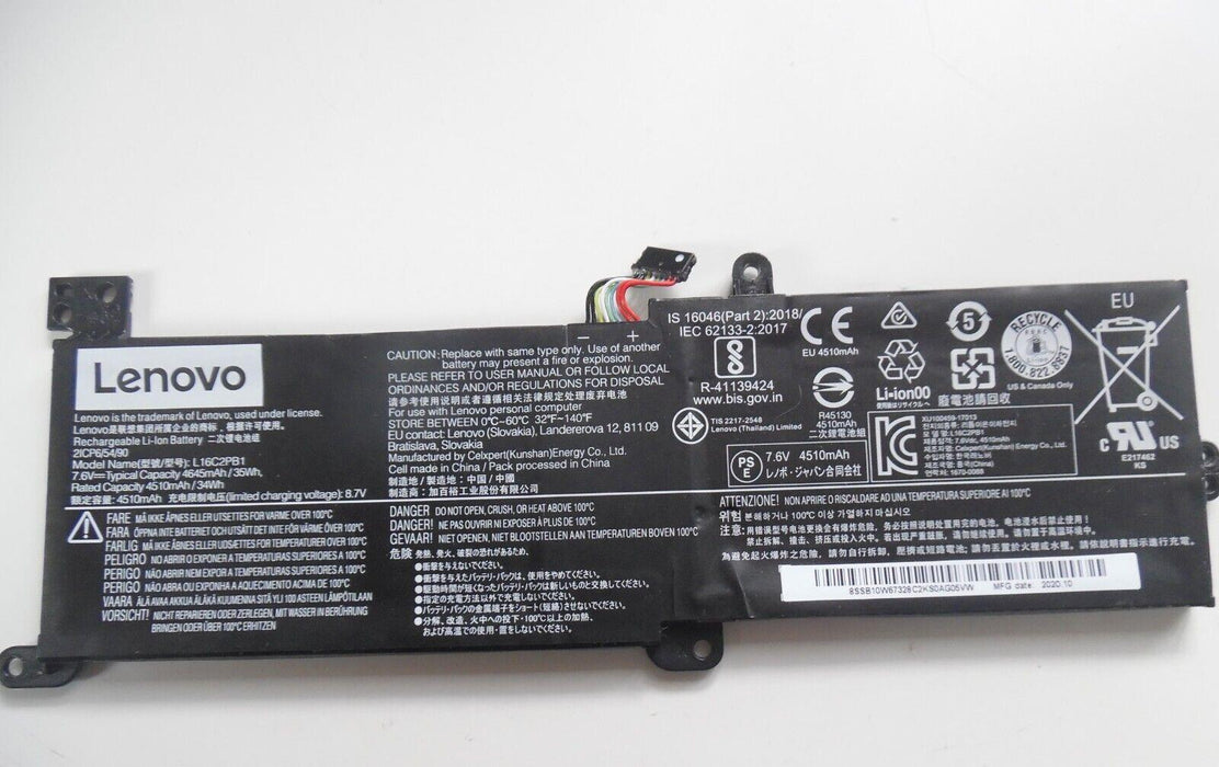 L16M2PB1 Genuine Battery For Lenovo IdeaPad 330 330-15IKB 320-15IKB 30W