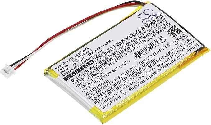 CS-ECH311BL Battery 1250mAh compatible with [ELCA] Alpi, EVO, MAGO-EVO, MITO-VET