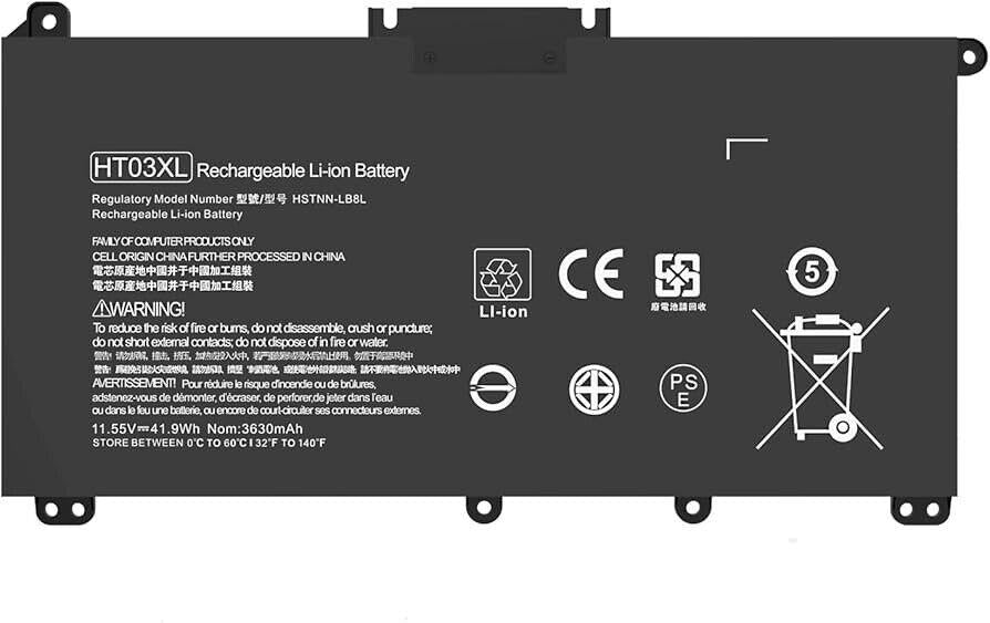 Laptop Battery for HP Pavilion 14-CE 14-CF 15-DB 15-CS 15-DA 15-DW 17-by 17-CA S