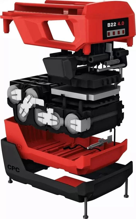 Hilti B22 4.0 22V Battery, Compact 4 Ah Li-ion Battery with Extra Capacity