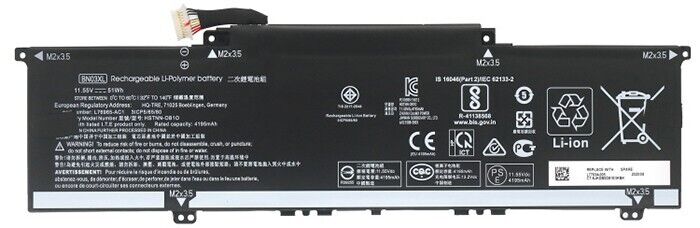 BN03XL L77034-005 HP Envy 13-AY 15-EE 13-BA 15-ED Battery for Laptop