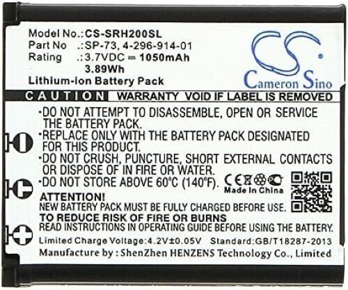 Battery for [Sony] MDR-1000X, MDR-1ABT, MDR-1ADAC, MDR-1RNC, MDR-1RNCMK2, PHA-1,