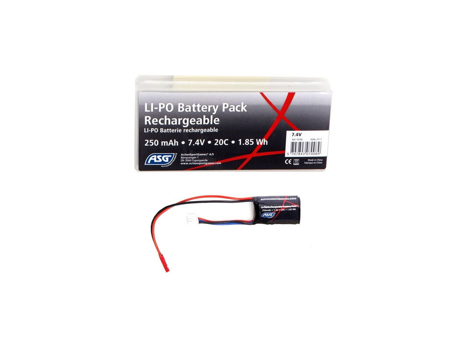 ASG 7.4V 250 mAh 20C Li-Po Battery for HPA engines