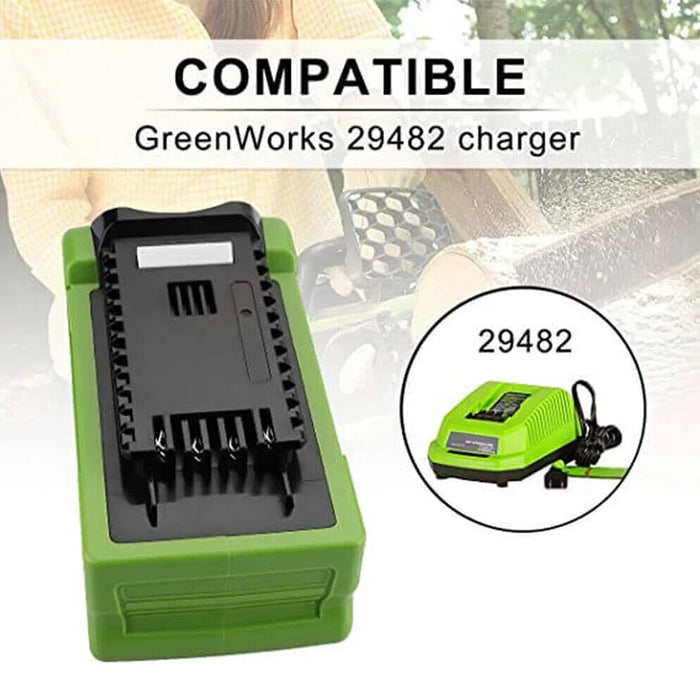 For GreenWorks 40V 2.5Ah Battery Replacement | Lithium Battery 29472 29462 Batte