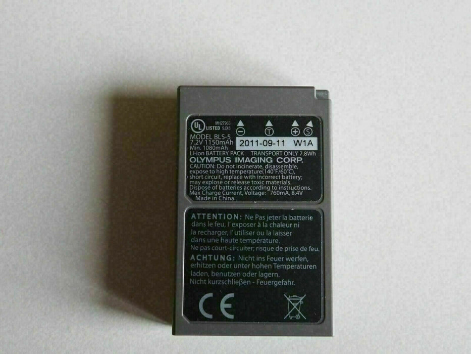 Original Battery for Olympus BLS-5 N.I. Scotland