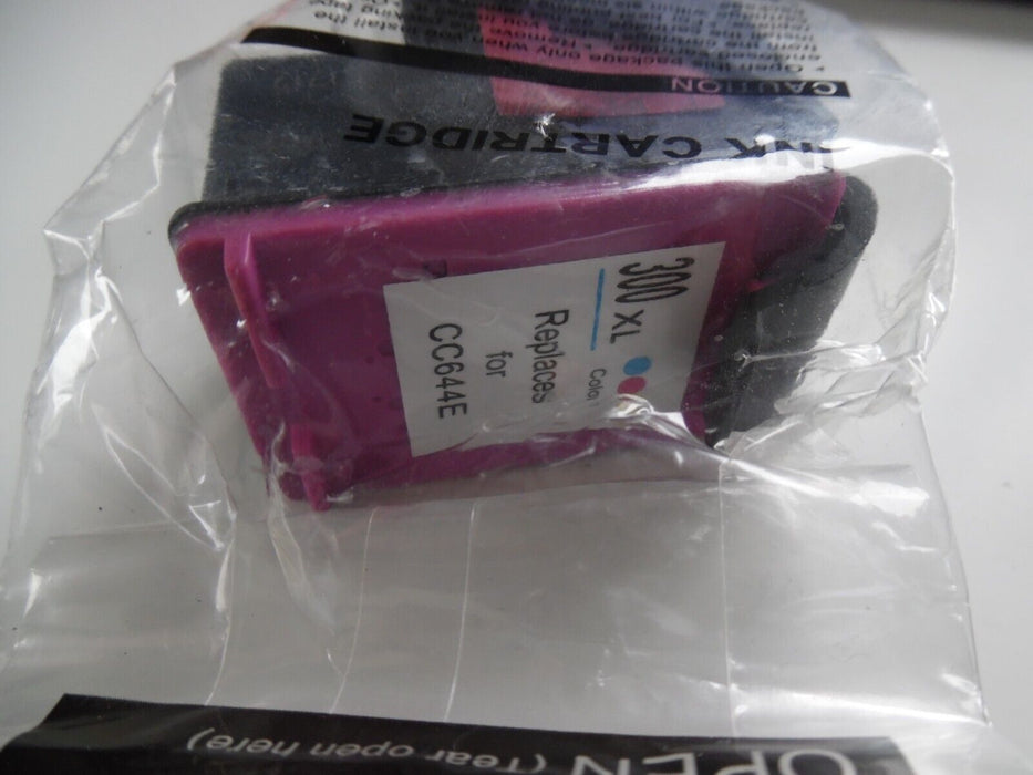 CC644E Color Inkjet Cartridge Sealed - 300XL