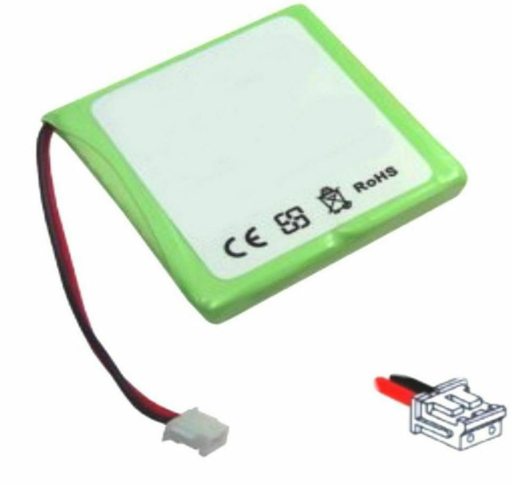 For Audioline SLIM DECT 500,502,580,581 2.4v 600mAh  Battery Ni-MH