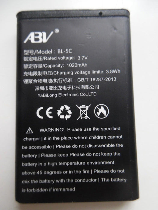 bl-5c battery for Nokia 1112 1208 1600 2610