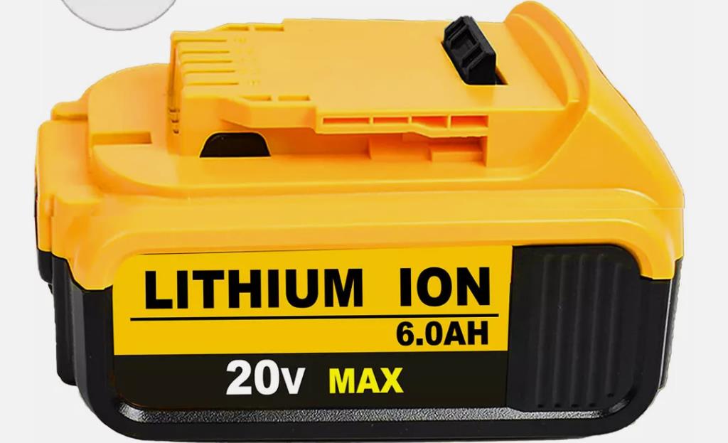 For DeWalt Battery 20V 6.0Ah Li-ion XR Slide DCB182 DCB184 DCB200 DCB206 NEW