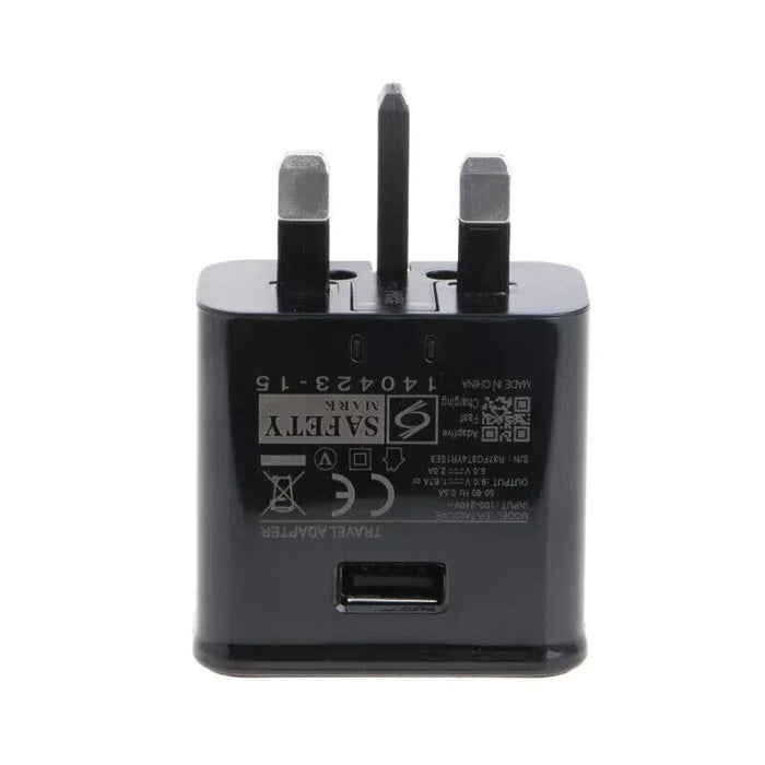 Adaptive Fast Charging USB Travel Wall Charger UK Plug For Samsung Galaxy S8