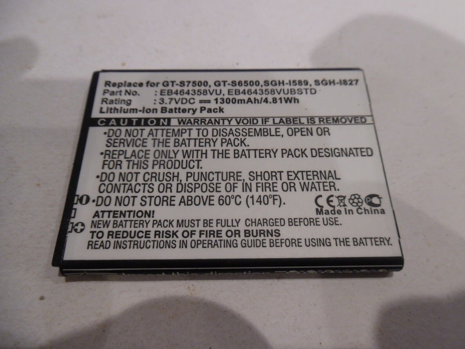 EB464358vu battery for Galaxy Ace Plus