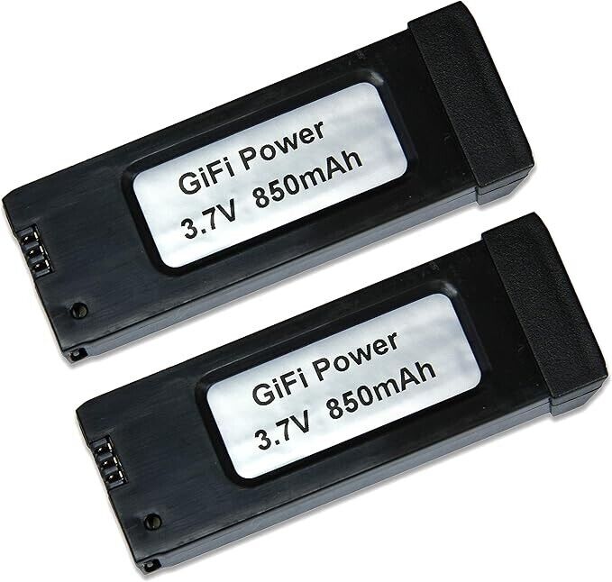 1x Gifi Power 3.7V 850mah Battery Suitable For E58 Aircraft Rc Drone