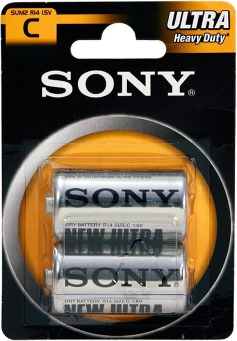 Sony Ultra SUM2NUB2A - battery - C - Carbon Zinc x 2 [Accessory]
