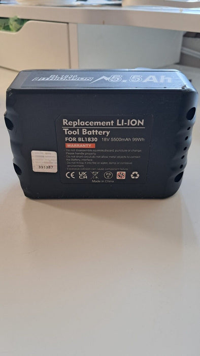 Replacement Lithium BL1830 For Makita 18V Battery 5.5Ah LED