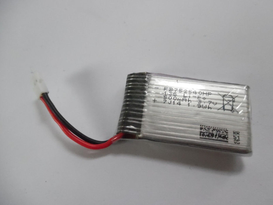 Brand New 3.7V 500mAh 752540 Li-Poly Rechargeable Battery Pack W/2 Pin connector