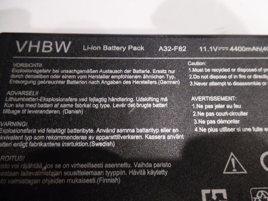 Laptop Battery For ASUS K51AE K51E K51EA K51I K51IO K51X K51XA K51XI A32-F82