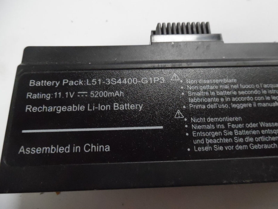 5200mAh 10.8V L51-3S4400-G1P3 Battery for Fujitsu Siemens Amilo Pi 2512,Pi 2515