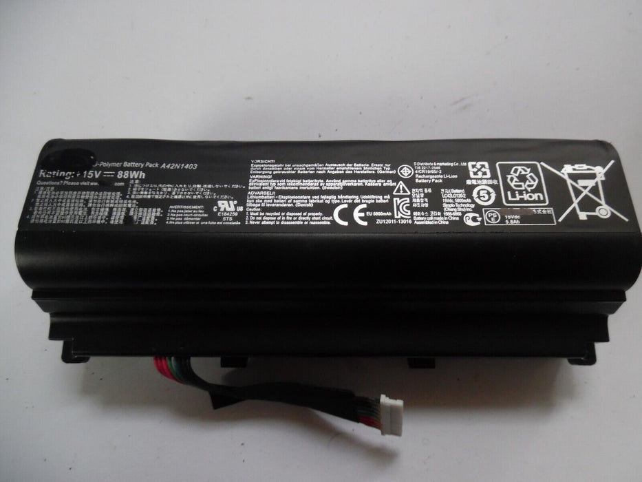 15V 4ICR19/66-2 A42LM93 A42N1403 Battery For ASUS ROG G751 G751J G751JT G751JY
