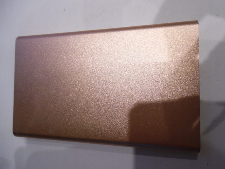 1000mah rose gold slim powerbank