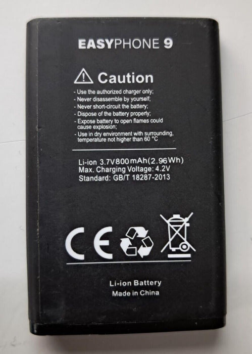 easy phone 9 battery 3.7v 800 mah