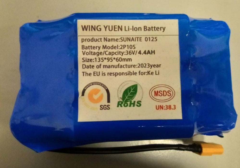 Wing Yuen 36V 4.4Ah Electric Scooter Battery