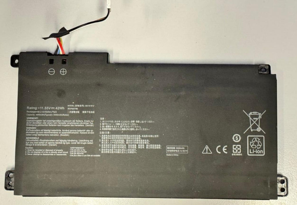 B31N1912 C31N1912 Laptop Battery For Asus VivoBook 14 3640mAh 11.55V