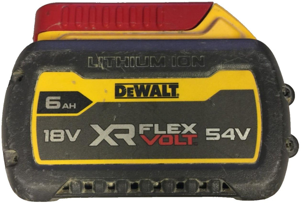 GENUINE DEWALT 18V 54V XR FLEXVOLT DCB546 6 AH BATTERY USED & TESTED