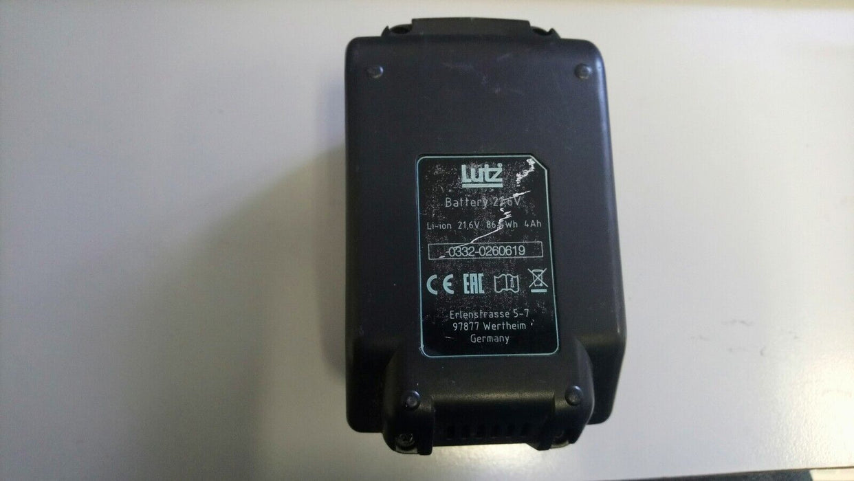 Lutz 21.6V 4Ah Battery