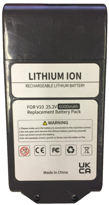 For Dyson V10 Battery Power Pack Cordless Handheld Vacuum Cleaner 25.2v