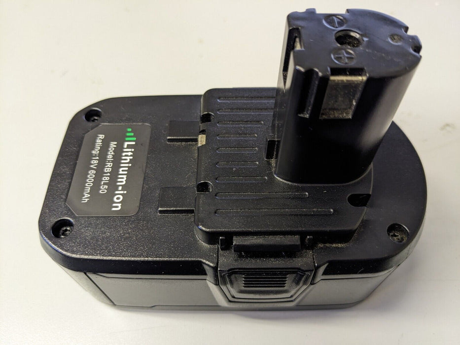 Replacement RB18L50 18V 5.0Ah Li-ion Battery for Ryobi