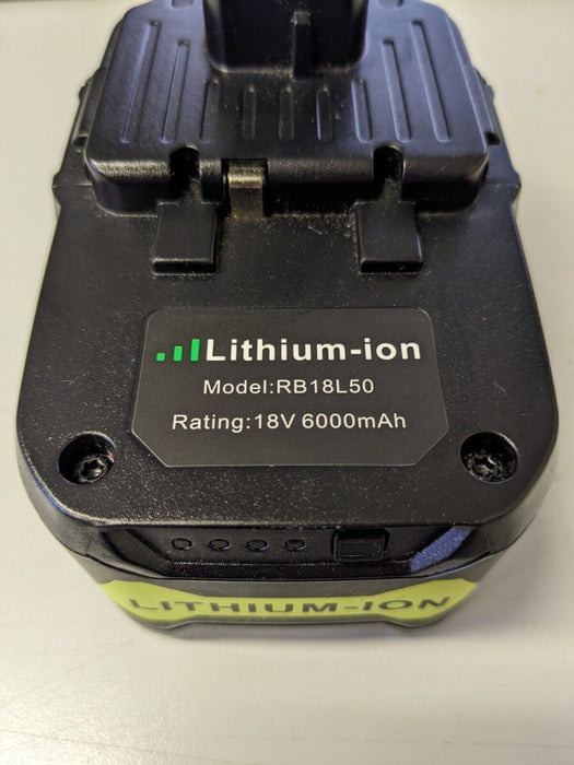 Replacement RB18L50 18V 5.0Ah Li-ion Battery for Ryobi