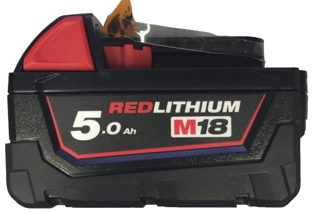 Milwaukee M18B5 18V Red Lithium-ion 5.0Ah Battery 4932430483