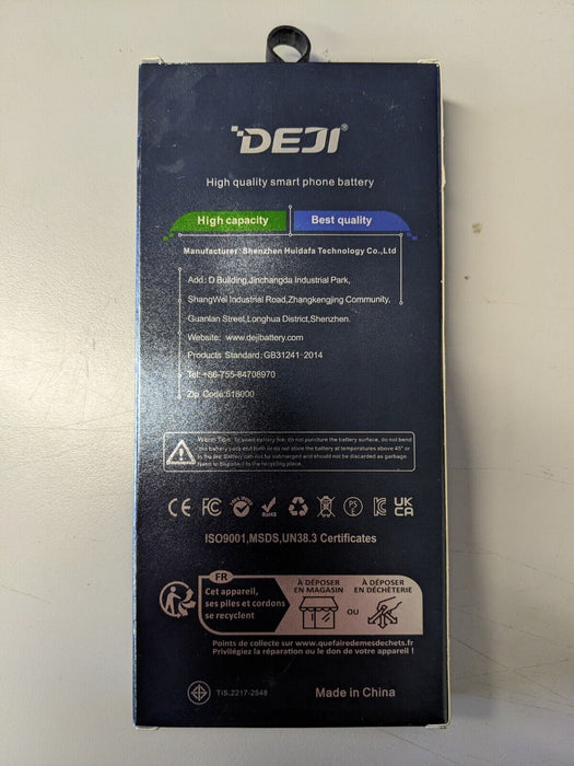 DEJI iPhone 8 Battery DJ-IPH8 1821mAh