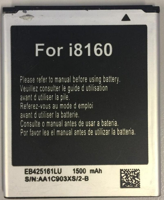 For Samsung Galaxy S3 Mini GT-I8190 Battery EB-525161LU EB-L1M7FLU 3 Pin 1500mAh