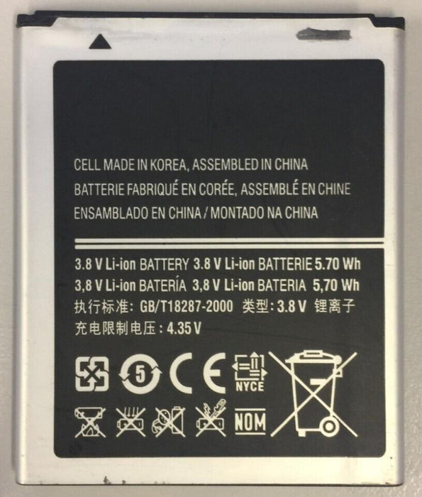 For Samsung Galaxy S3 Mini GT-I8190 Battery EB-525161LU EB-L1M7FLU 3 Pin 1500mAh