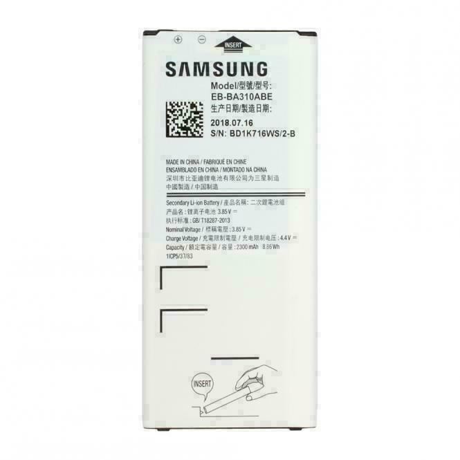 Samsung Original Battery EB-BA310ABE 2300mah for Galaxy A3 2016 A310F NEW