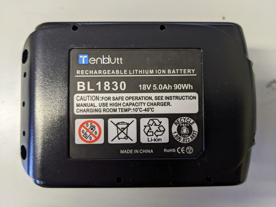 18V 5.0Ah Li-ion Replacement Battery for Makita BL1830