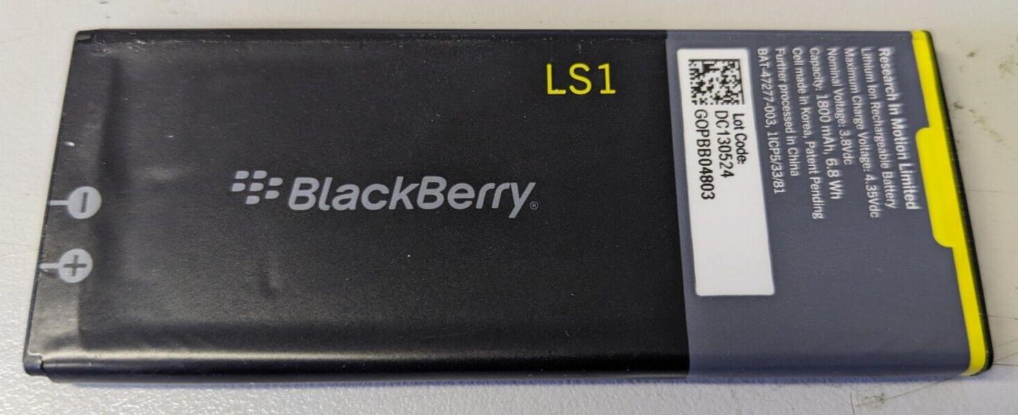 Blackberry LS1 1800 mAh Battery For Blackberry Z10 USED