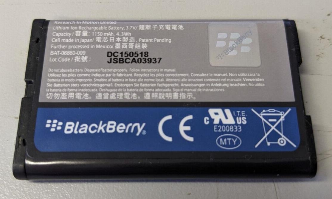Blackberry C-S2 1150mAh Battery For Curve 8520 8530 9300 8330 8320 NEW